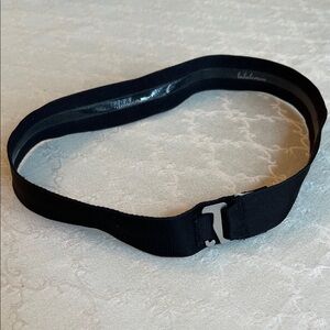 Lululemon Black Adjustable Headband